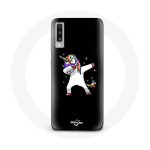 Coque pour Samsung Galaxy A50 Dab unicorn licorne
