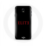 Coque pour Samsung Galaxy S5 Elite Saison 5 Logo Rouge Fond Noir