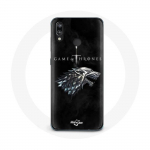 Coque pour Huawei P20 Lite Game of Thrones Saison 8 Le Tr&ocirc;ne de Fer La maison Stark Logo L'hiver arr
