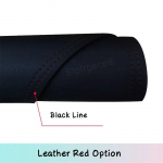 for Toyota Mark X X130 130 2010~2018 Leather Dashmat Dashboard Cover Pad Dash Mat Carpet Car Styling Accessories Left Hand Drive black