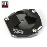 Motorcycle Accessories Side Stand Extension Foot Enlarger For yamaha Super tenere1200 Tenere 1200 XT1200Z XR1200ZE 2014- pilka