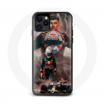 Coque pour Iphone 12 Formule 1 Max Verstappen Casque F1 - Maniacase