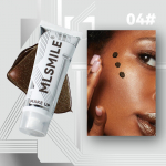 Beauty Body Cream Natural Dark Liquid Foundation, tolygus odos atspalvis kūno ir veido kontūravimui Highlighter Concealer Tamsus skystas pagrindas