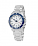 Hamilton Khaki Navy Scuba nerūdijančio plieno sidabrinis ciferblatas automatinis naro H82505150 300M vyri&scaron;kas laikrodis sidabras