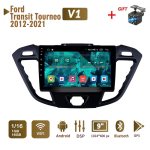 2 din Android automobilinis radijas, skirtas Ford Transit Tourneo Custom 2012-2021 Multimedia Carplay Auto WIFI galvos blokas stereo navigacija 2+32GB 1+16GB gray