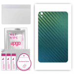 apgo Protective Skin Sticker for the back compatible with Honor Pad 2, Wrap Film, Foil, Vinyl - Pattern Carbon Chameleon CAKA1