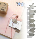 Maži pakabukai metalo pjovimo &scaron;tampai Scrapbooking trafaretas albumo popieriui &bdquo;pasidaryk pats&ldquo; dovanų kortelių dekoravimui, įspaudimo &scaron;tampai dies