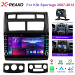 REAKOSOUND 2Din Android automobilio radijo daugialypės terpės vaizdo grotuvas, skirtas Kia Sportage 2 2008-2010 Navigacijos GPS galvos blokas Carplay 4+64+AHD