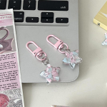 Mielas Sweet Star raktų pakabukas, pakabukas, pora, raktų pakabukas moterims, mergaitėms, ausinių dėklas, kuprinės dekoravimo priedai, dovanos