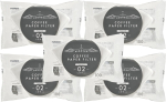 Hario Pegasus Kavos Popieriniai Filtrai 02 W 100 lapelių Pagaminta Japonijoje 2&ndash;4 puodeliams Balti PEF-02-100W x 5 [prekė] white