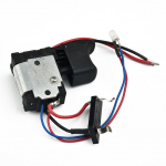 Atsarginio greičio jungiklio dirbtuvės 7.2V-24V Control Atsparus dulkėms switch