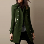 Naujas mados rudens/žiemos vilnonis moteri&scaron;kas paltas EBay Nizi Coat Wish