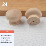 Medinė lengva stalčiaus rankena, durų rankenėlė Spintelės rankenos Eleganti&scaron;kos, patvarios kar&scaron;tos spintelės traukimo rankenos