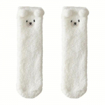 Poliarinės kojinės - SHOP-STORY - TEDDY SOCKS - Mink&scaron;tos - Vienas dydis - Patogios