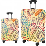 Kelioniniai lagamino užvalkalai, lagaminų dangtelio bagažo apsauga, atspari dulkėms, patvari, elastinga, tinka 18&ndash;32 colių bagažui L(26-28inch suitcase)