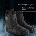 Waterproof Oxford Cloth Motorcycle Gear & Shoe Cover M (Fits size 37-41 shoes)
