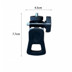 Trijų spalvų RGB įkraunama mini prisegama asmenukių papildoma lemputė mobiliesiems ir fotoaparatui