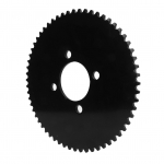 65 dantų 35 grandinės galinė žvaigždutė i&scaron; anglinio plieno 4 skylės 60T galinė žvaigždutė &bdquo;pasidaryk pats&ldquo; kartingams lengva