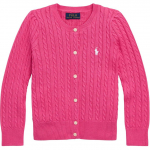 Polo Ralph Lauren Vaikams FW23 Vienspalvis pintas laisvalaikio ilgomis rankovėmis megztinis Vaikams megztinis Violetinės-Raudonos spalvos 313543047-050 L