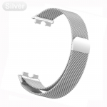 Metalinis dirželis skirtas Huawei Band 8 apyrankei su apsauginiu dėklu Ekranas Mink&scaron;tas TPU pakeitimas Milano magnetine kilpa Huawei laikrodžio apyrankė Huawei band 8