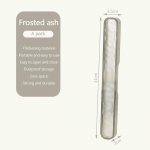 1 vnt. Ne&scaron;iojamas dantų &scaron;epetėlio laikiklis Dėžutė Lauko kelionės Kempingas Dantų &scaron;epetėlio laikymo organizatorius Dėklas Vonios kambario aksesuarai pilka spalva