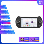 Hizpo 7'' 7862 AI 2din Android 13 Automobilio radijas Fiat Fiorino /Citroen Nemo / Peugeot Bipper automobiliams GPS Multimedia Vaizdo grotuvas I&scaron;manusis DVR Carplay 4G RDS S1 8Core 3G 32G