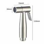 Rankinis tualetinis bidė mai&scaron;ytuvas Nerūdijančio plieno vonios kambario bidė pur&scaron;kimo rinkinys Rankinis purk&scaron;tuvas Du&scaron;o galvutė Savaime i&scaron;sivalanti be smūgio