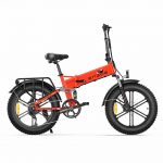 VARIKLIS X Elektrinis dviratis 250W Variklis 48V13Ah Ličio baterija Sulankstomas elektrinis dviratis 20'' Storos padangos Super ilgas baterijos veikimo laikas Elektrinis dviratis RED 250W48V13Ah-t/