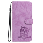 Įspaustas pelėdos telefono dėklas Xiaomi Redmi Note 14 14S 13 12 12S 11 10 Redmi 14C 13C 12 12C 10C 9C, piniginė su dirželiu ant rie&scaron;o Poco C75 C61 M7 X6 Redmi 14C