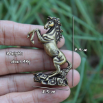 Vintažinis varinis Zodiako Arklys Maža Statulėlė Feng &Scaron;ui Ornamentai Žalvarinis Sėkmės Gyvūnas Miniatiūrinės Figūrėlės Stalo Dekoracijos Amatai 1pcs