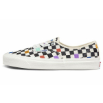 Vans Authentic 44 DX Anaheim Factory - Siuvinėtas languotas Unisex sportbačiai Balti kelių spalvų VN0A54F29GL 34.5