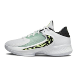 Nike Zoom Freak 4 GS Graikijos pakrantė Vaikams sportbačiai Balti Juodi Barely-Volt DQ0553-100 36