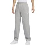 Nike Vienos spalvos logotipas, flisu pamu&scaron;ti tiesaus kirpimo trikotažiniai sportiniai &scaron;ortai vyrams, apačia, pilki 623455-063 XL gray
