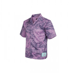 &bdquo;Air Jordan Flight Knit Print&ldquo; Laisvi krep&scaron;inio mar&scaron;kinėliai trumpomis rankovėmis vyri&scaron;ki palaidinės &scaron;viesiai violetinės spalvos CZ4736-591 M