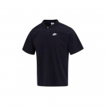 Nike Vienspalviai mar&scaron;kinėliai su polo apykakle, trumpomis rankovėmis, vyrams, vir&scaron;ūnės, juodi DX0618-010 XL