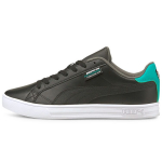 Mercedes-AMG Petronas F1 x Puma Smash Vulc V3 žemi juodi su žaliais akcentais vyri&scaron;ki sportbačiai balti 306847-02 39