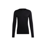 adidas Terrex Xperior Merino 200 pagrindinio sluoksnio ilgomis rankovėmis mar&scaron;kinėliai juodi vyri&scaron;ki Streetwear HZ8563 M black