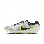 Nike Tiempo Legend 10 Pro AG Mad Voltage Pack Unisex sportbačiai Sidabrinis metalikas-Sidabrinis juodas DV4334-001 44.5