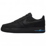 Nike Air Force 1 07 Juodi Universiteto Mėlyni Unisex Kedai HV6223-001 42 black