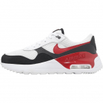Nike Air Max SYSTM GS Balti Juodi Gym Red Vaikų sportbačiai DQ0284-117 36