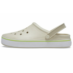 Crocs Eva Plok&scaron;ti Sandalai su Skylutėmis Sportiniai Sandalai Unisex Sandalai Kaulo Baltumo 208371-2Y2 36-37