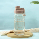 2200 ml didelės talpos sportinė vandens butelis, fitneso vandens butelis, žygiai, fitnesas, lauko kempingas vyrams ir moterims 2200ML