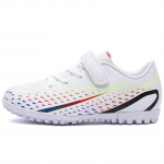 29-39 Vaikų futbolo batai Studentų paauglių trumpų dyglių TF Vaikų lipdukais treniruočių futbolo batai 39 žalsvai mėlyna