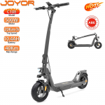 Elektrinis paspirtukas Sulankstomas Joyor C10E 500W Variklis ABE Sertifikatas Didžiausias Greitis 20km/h 48V 10.4AH Nuvažiuojamas Atstumas 40km Apkrova 120KG 48V 10.4AH juoda