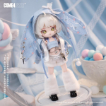Come4free 12 ta&scaron;kų BJD lėlės drabužių serija Lėlės sijonas BJD drabužių rinkinys Mielas ir mielas rinkinys Lėlės aksesuarai Suknelė Bonnie Rabbit