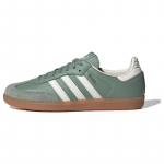Adidas Samba OG Sidabri&scaron;kai žali moteri&scaron;ki sportbačiai IE7011 36 žalia