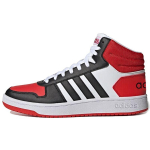 Adidas Neo Hoops 2.0 Mid Neslystantys Patvarūs Auk&scaron;ti Sportbačiai Vyri&scaron;ki Kedai Juodi FV2730 43⅓ red