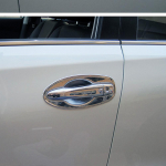 Chromuotas stilius, skirtas Nissan X-Trail T32 Rogue 2014- chromuotas i&scaron;orinių durų rankenos dangtelio formavimo durų dubens puodelio ertmė Door Bowl Cover