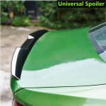 Universalus automobilis juodas lenktyninis galinis bagažinės uodegos aptakai Lūpos Sparnas TPU Mink&scaron;tas oro deflektorius Spoileris Apdaila Automobilis Modifikuotas M4-Version