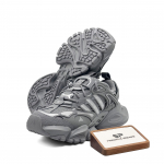 Adidas XLG RUNNER DELUXE Bėgimo bateliai JR9174 Unisex Pilki EU 41 metalo sidabro spalvos/pilka spalva